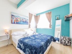 บ้านพัก | 2 ห้องนอน, ตกแต่งพิเศษโดยเฉพาะ, ผ้าปูที่นอน