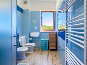 Shower, hair dryer, towels - Beautiful Villa With Private Pool, Welness Area, big Garden With Bbq, Taverne (Ružic)