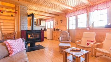 House | Living area | Fireplace