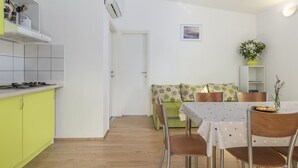 Villa | Living room - Holiday House With Private Pool for 6- 8 People in Holiday Park Jelovci (Tinjan)