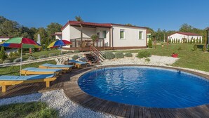 Exterior - Holiday House With Private Pool for 6- 8 People in Holiday Park Jelovci (Tinjan)