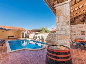 Pool - Recently Renovated Stone House Peresiji With Private Pool (Svetvincenat)