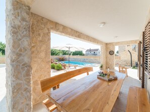 Ferienhaus | Balkon