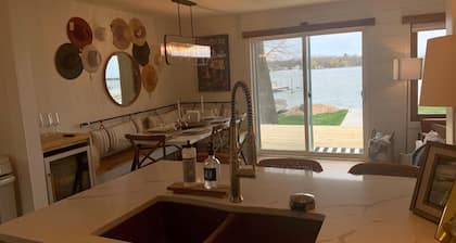 Sunset Circle West facing waterfront Cottage