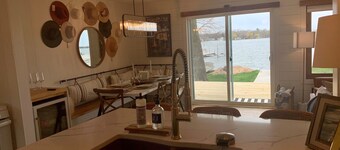 Sunset Circle West facing waterfront Cottage