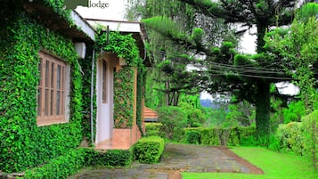 Overnatningsstedets facade