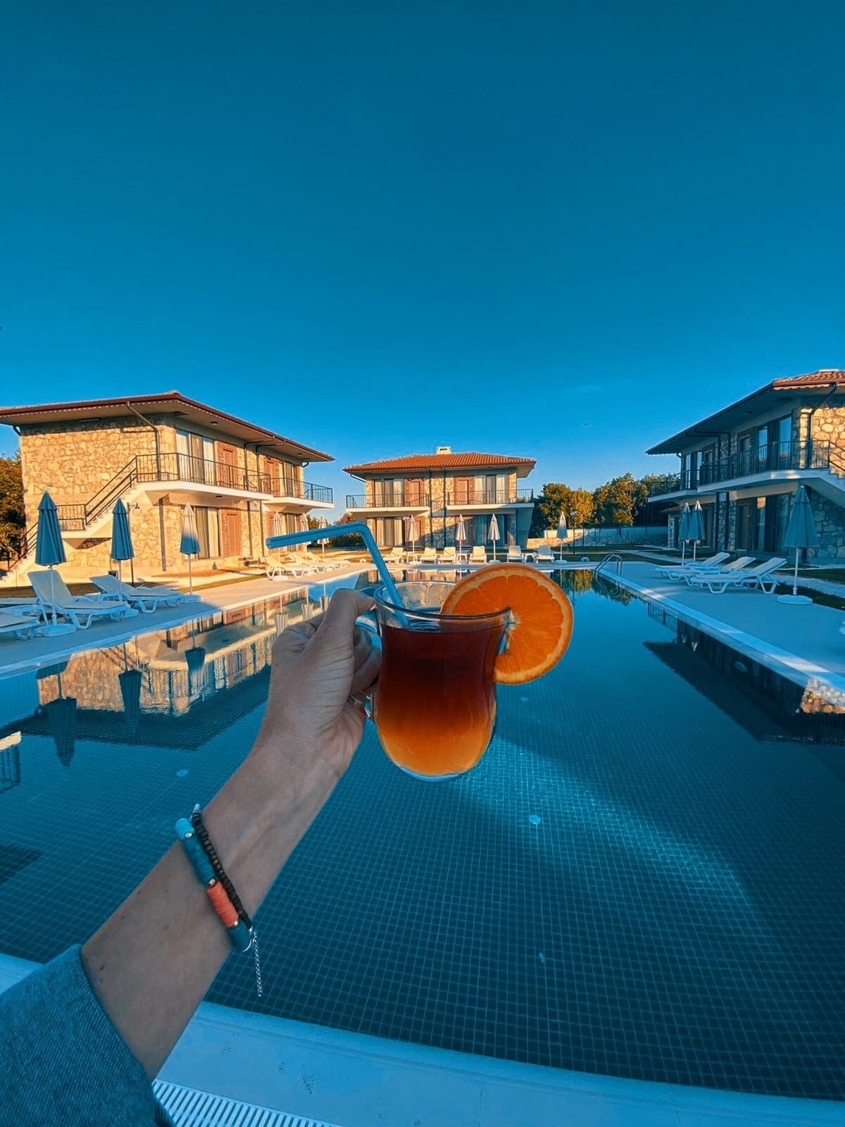 Seasonal outdoor pool