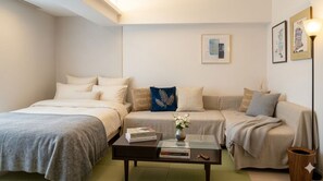 Quarto conforto, para não fumantes, cozinha (RC3 (205)) | Área de estar