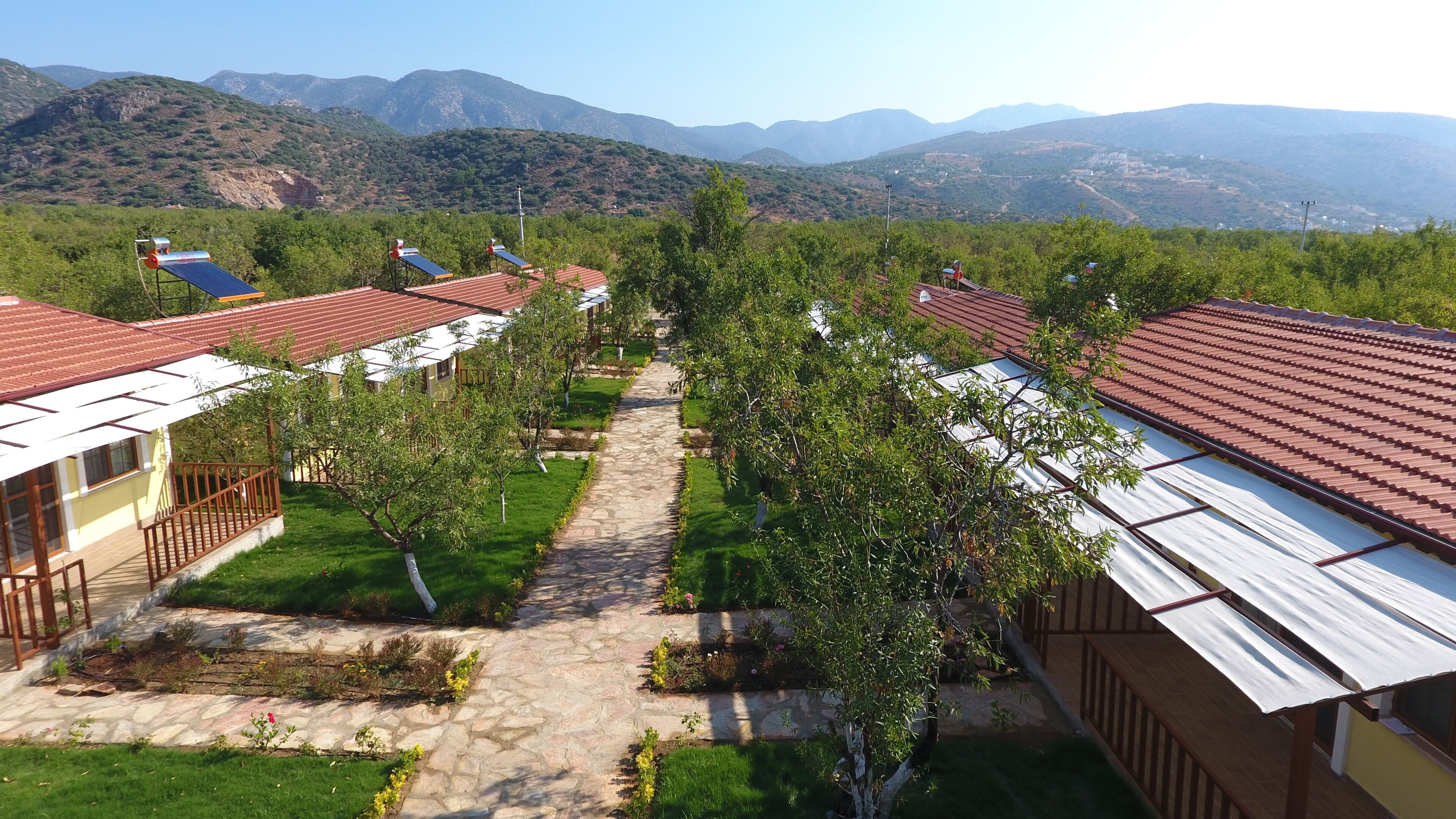 Fassade der Unterkunft