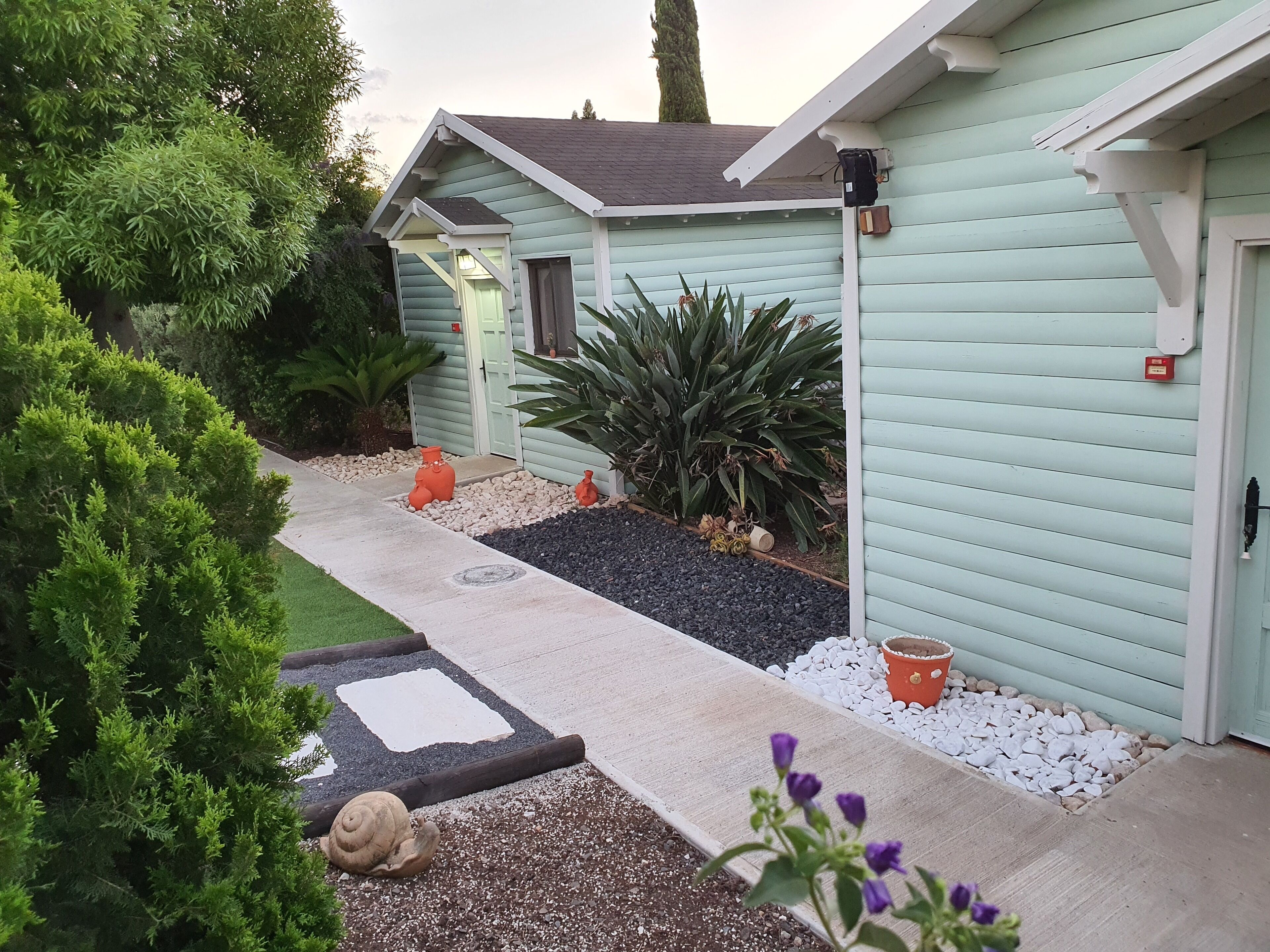 ด้านหน้าที่พัก