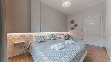 Comfort-Doppelzimmer, Stadtblick (Trullo) | Pillowtop-Betten, Minibar, Schreibtisch, laptopgeeigneter Arbeitsplatz