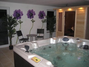 Spa - Opulent Holiday Home with Sauna, Hot Tub, Playroom in Backemoor (Rhauderfehn)