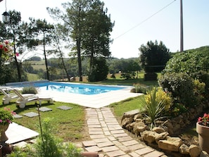 Outdoor pool - Quiet Holiday Home in Sabazan With Swimming Pool (Sabazan)