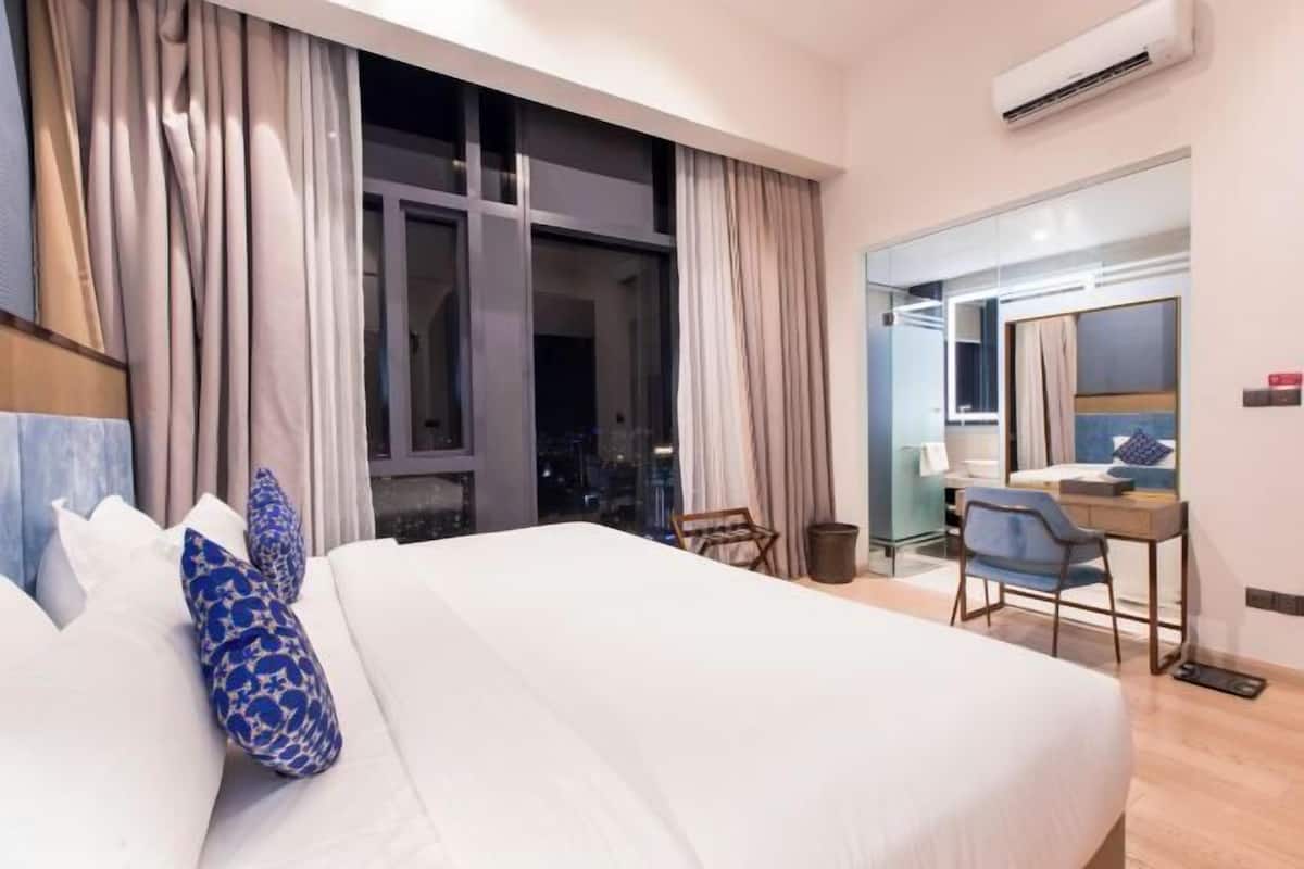 2 chambres, literie de qualité supérieure, surmatelas