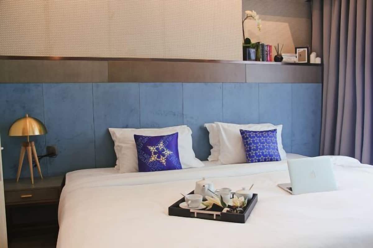 2 chambres, literie de qualité supérieure, surmatelas