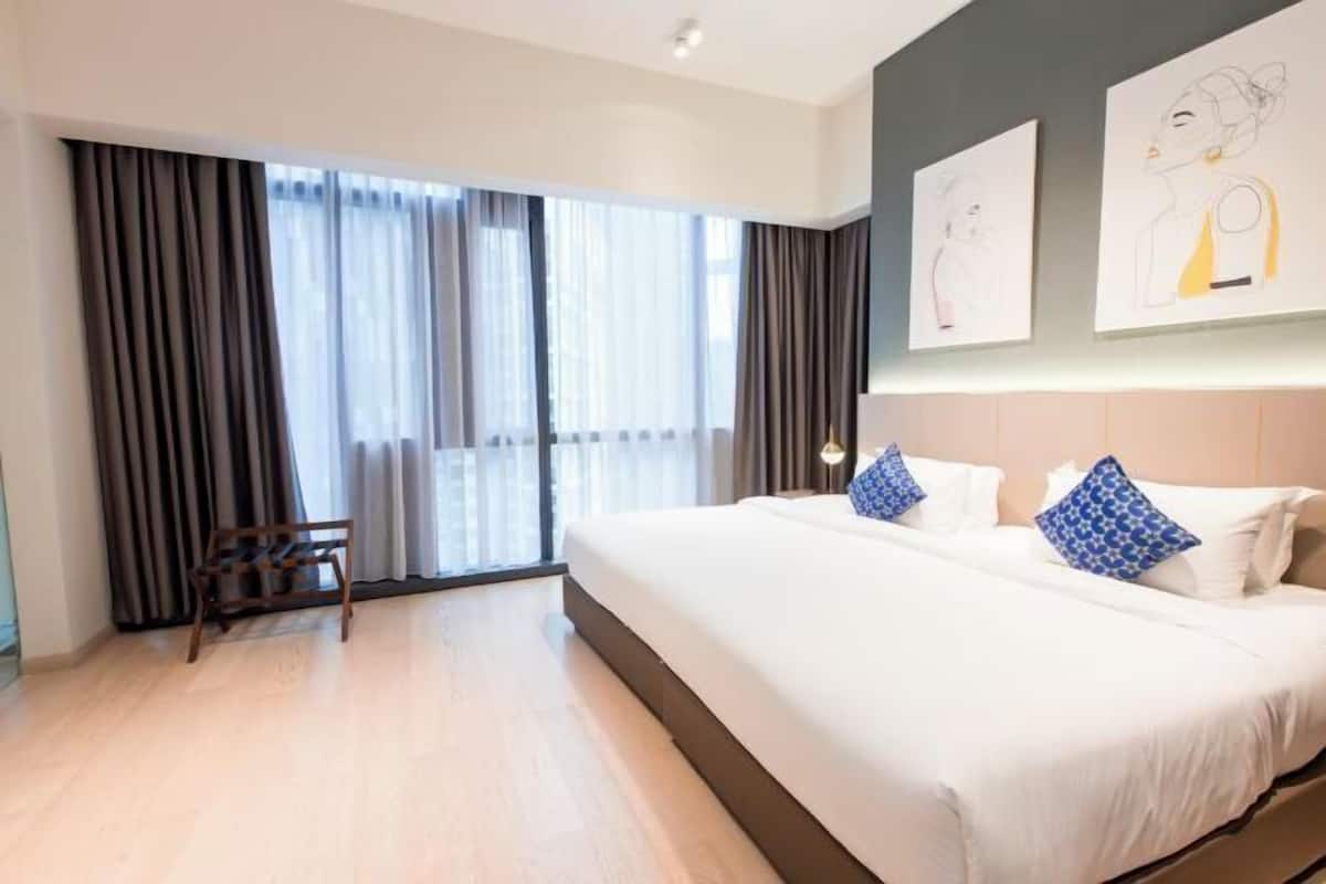 2 chambres, literie de qualité supérieure, surmatelas