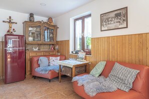 TV, fireplace - Vineyard cottage Vrbekova gorca (Šmarje pri Jelšah)