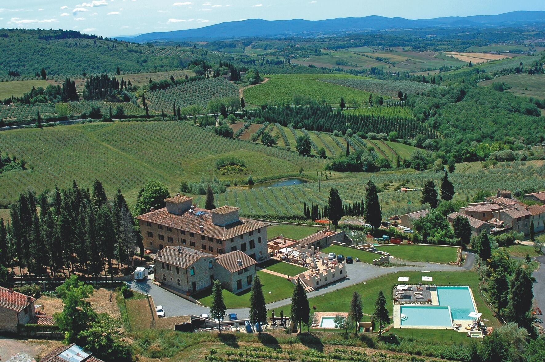Vue aérienne
