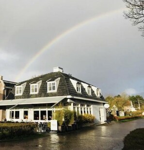 Fassade der Unterkunft