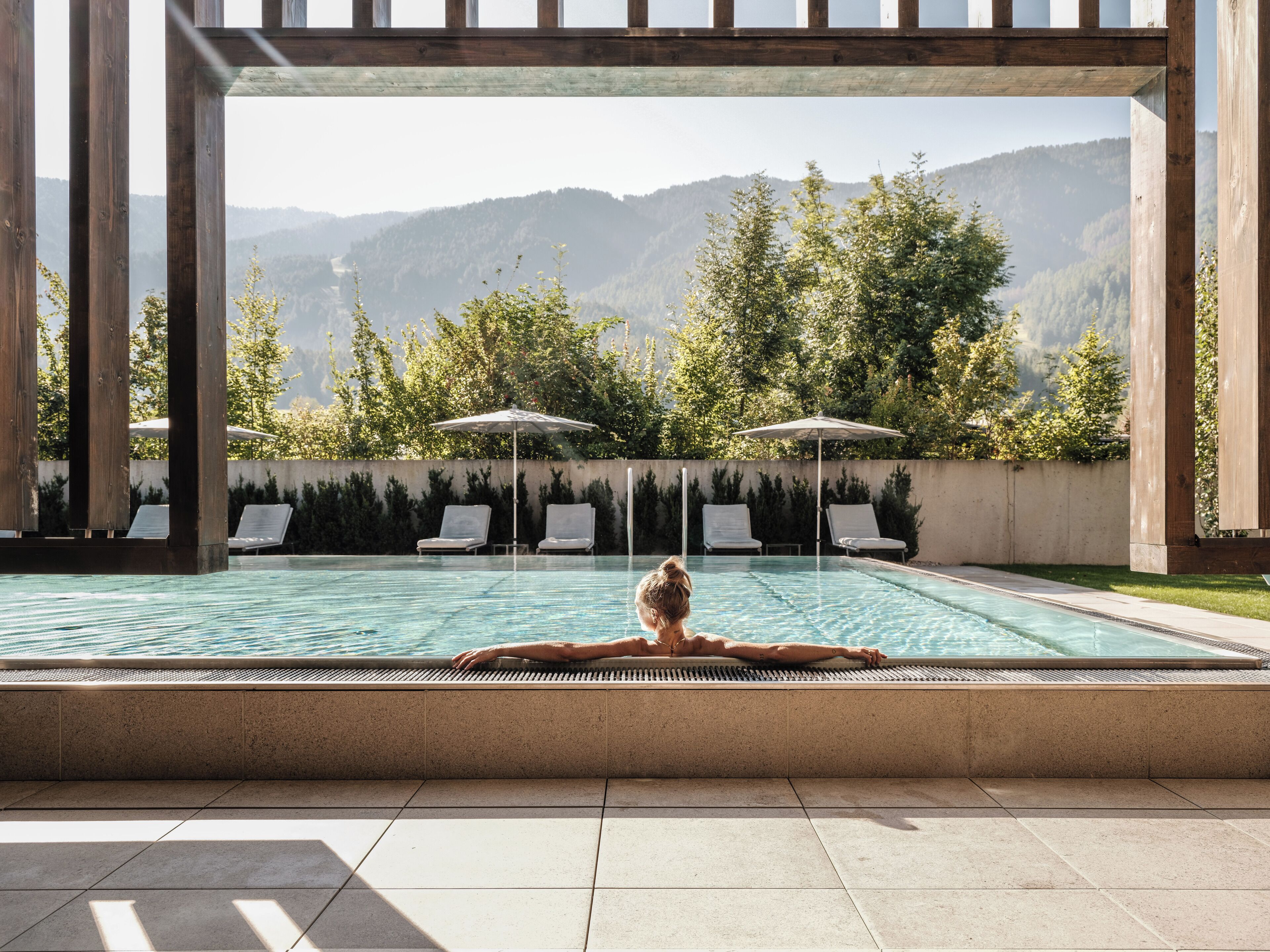 2 Außenpools, Liegestühle