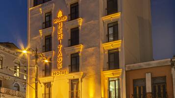 Fachada de la propiedad