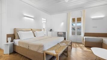 Premium bedding, in-room safe, soundproofing, iron/ironing board