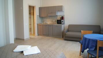 Studio | Living area | Flat-screen TV