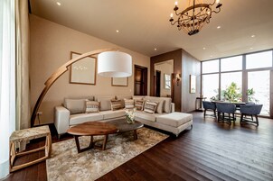 Sala de estar en el lobby