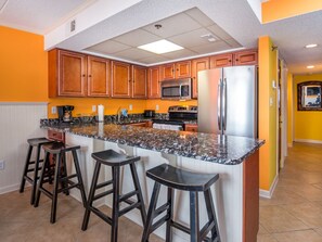 Microwave, dishwasher