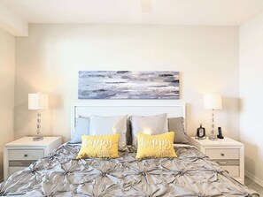 2 bedrooms, desk, iron/ironing board, WiFi