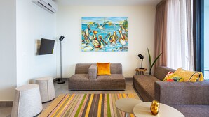 Living area - Cape Marie Luxury Apartments (St. Marie)