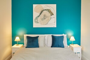 Egyptian cotton sheets, premium bedding, free WiFi
