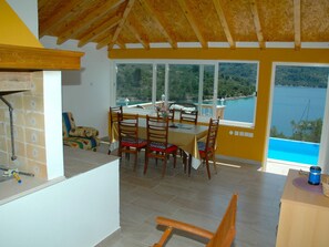 Dining - Villa on Korcula With Seaview,private Swimming Pool,terrace With Bbq,beach 70m (Vela Luka)