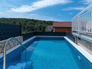 Apartment | Pool | Outdoor pool - Apartment in Trogir Near Unesco Old Town (Trogir)