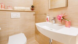 Maison | Salle de bain | Douche, serviettes fournies