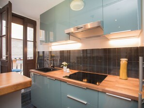Apartment | Private kitchen | Coffee/tea maker, fridge, oven, dishwasher - Modern and Spacious Duplex Apartment in the Very Heart of Sibenik old Town (Sibenik)