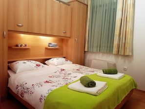 Apartment | 2 bedrooms, bed sheets