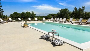 Outdoor pool - Luxurious Three Level Apartment With Private Terrace, Beuatiful Garden With Pool (Vrsi)