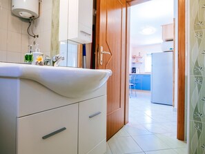 Dusche, Handtücher
