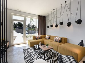Villa | Living room - Luxurious Villa in Nin With Pool (Vrsi)