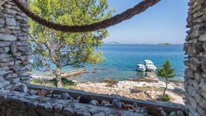 Balcony - Very Nice, Simple Holiday Home Near the Sea (Pasman)