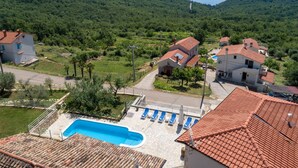 Unclassified image, 3 of 40, button - Tasteful House, Panoramic Sea View, Swimming Pool and Outdoor Kitchen Near Brsec (Moscenicka Draga)