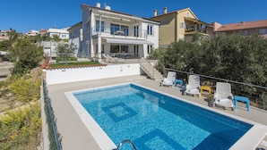 Exterior - Modern Villa With sea View and Private Pool Near First Beach (Krk)