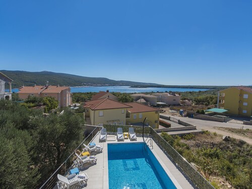 Modern Villa With sea View and Private Pool Near First Beach