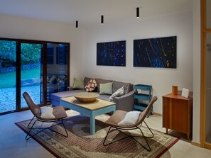 Living room - Beautiful Villa With Private Pool on Island Krk, Ideal for Lovers of Nudism (Vrbnik)