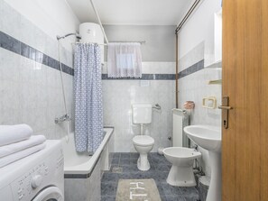 Hair dryer, towels