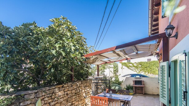 Balcony - Comfortable Holiday House Gianni for up to 4 Persons (Fazana)