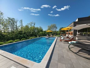 Outdoor pool - Stunning Villa in Kraj Drage With Swimming Pool (Sveta Nedelja)