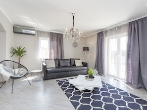 Cottage | Living room - Beautiful Newly Built Holiday House With two Separate Units With Private Pool (Rasa)