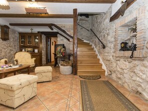 Living room - Charming Holiday Home With Swimming Pool in Vozilici (Krsan)